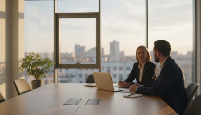 Zespół ekspertów agencji reklamowej Mayko analizujący statystyki kampanii Facebook Ads dla klienta z Białegostoku